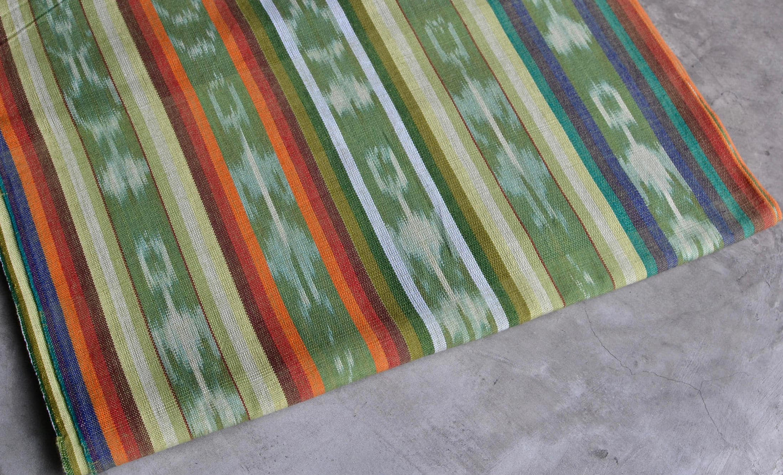 Jungle Bloom Ikat - Handwoven Cotton Fabric | Lightweight (Sold by the Yard)