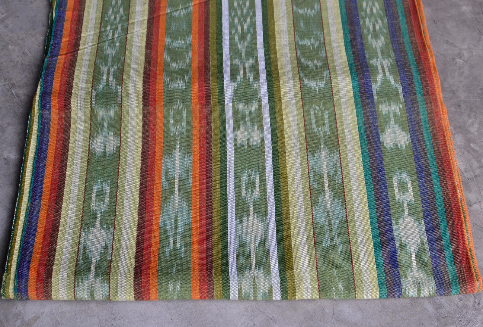 Jungle Bloom Ikat - Handwoven Cotton Fabric | Lightweight (Sold by the Yard)