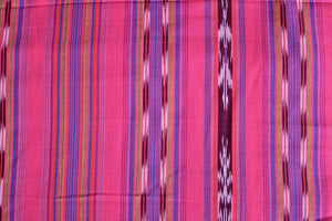 Rosada Bloom Ikat - Handwoven Cotton Fabric | Lightweight (Sold by the Yard)