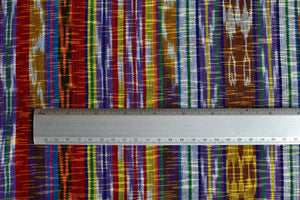 Painter’s Dream Ikat - Handwoven Cotton Fabric | Lightweight (Sold by the Yard)