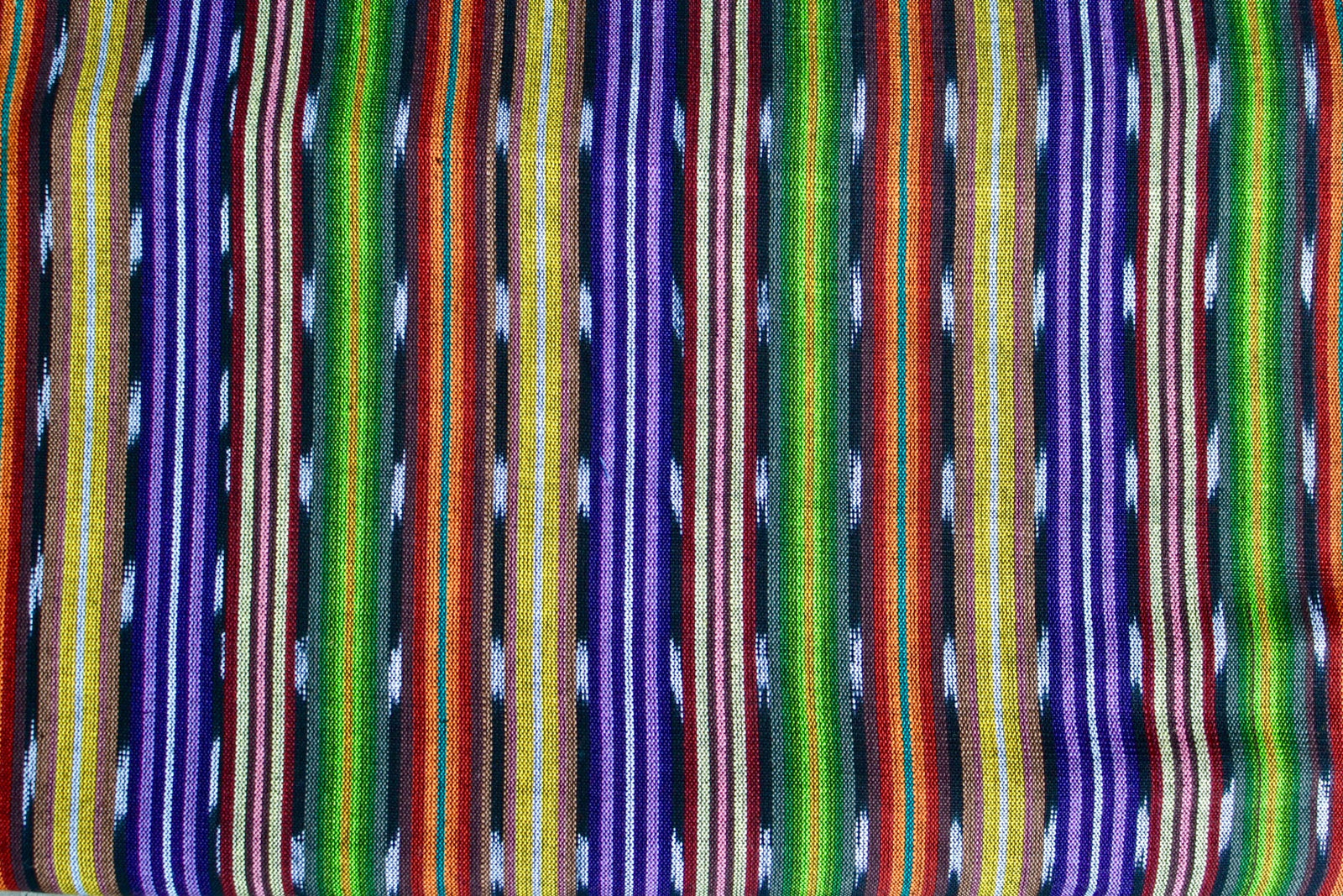 Forest Canopy Stripe - Handwoven Cotton Fabric | Lightweight (Sold by the Yard)