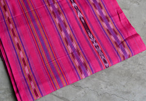 Rosada Bloom Ikat - Handwoven Cotton Fabric | Lightweight (Sold by the Yard)