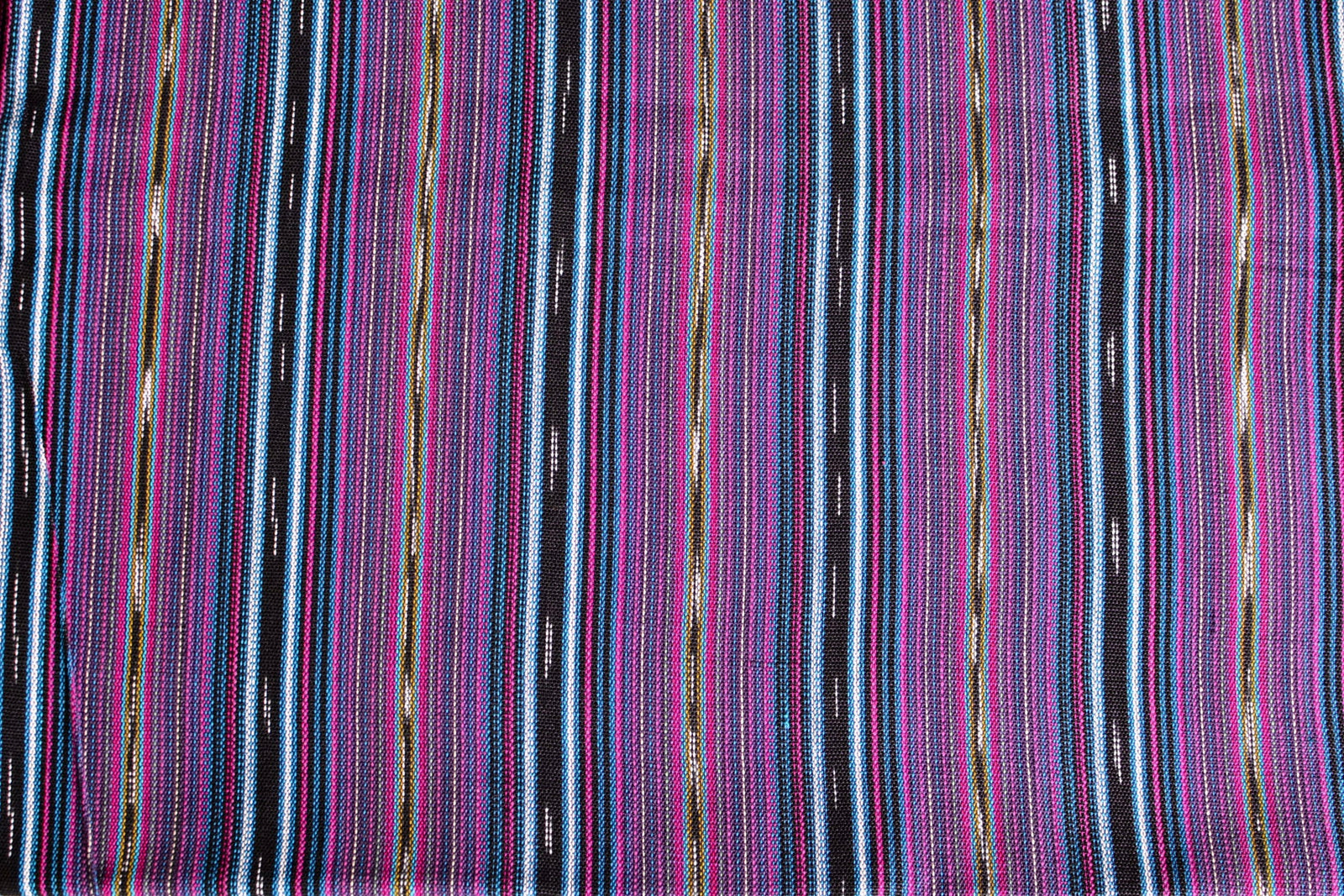 Mystic Violet Ikat - Handwoven Cotton Fabric | Lightweight (Sold by the Yard)