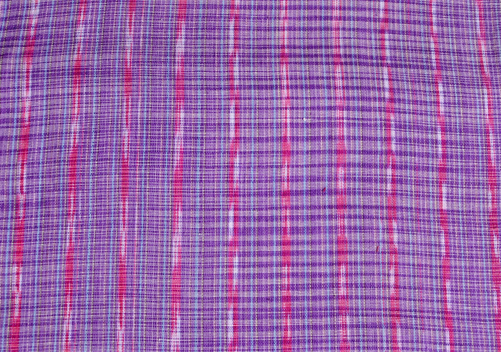 Lilac Glow Ikat - Handwoven Cotton Fabric | Lightweight (Sold by the Yard)