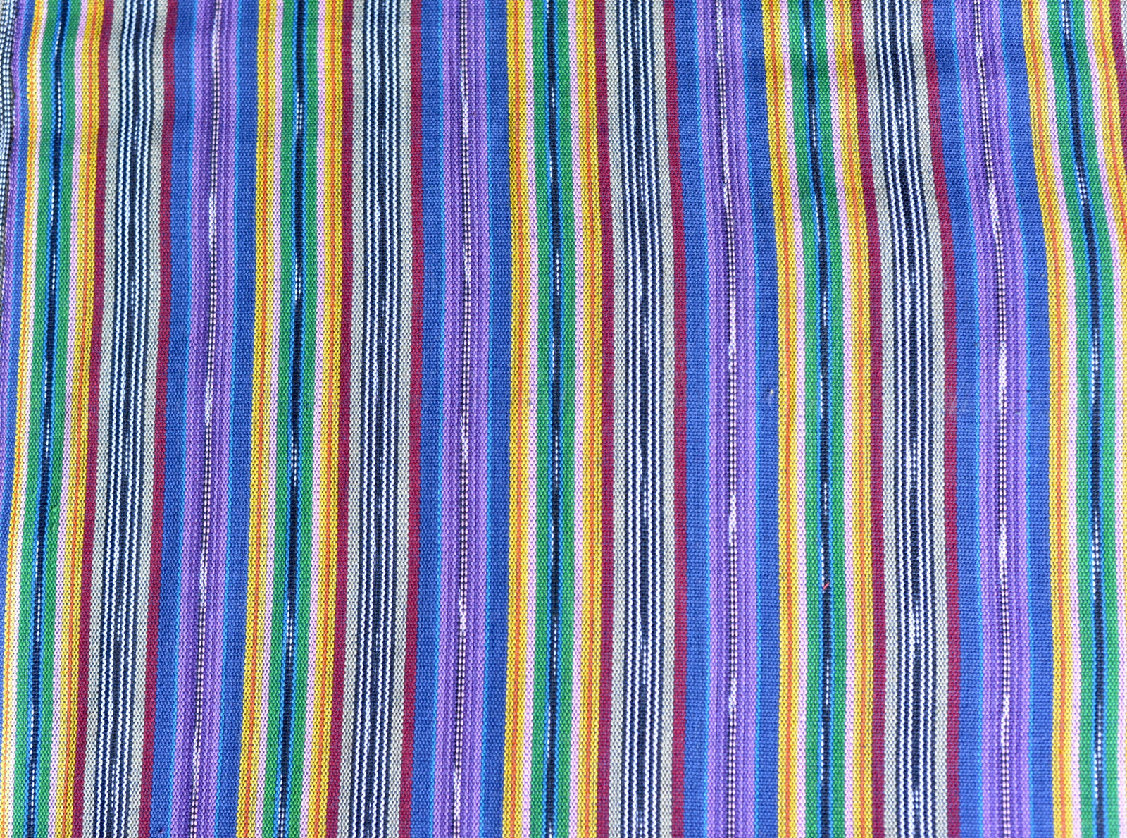 Lavender Meadow Ikat - Handwoven Cotton Fabric | Lightweight (Sold by the Yard)