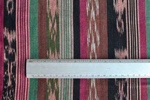 Woodland Fade Ikat - Handwoven Cotton Fabric | Lightweight (Sold by the Yard)