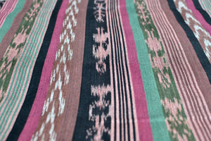 Woodland Fade Ikat - Handwoven Cotton Fabric | Lightweight (Sold by the Yard)