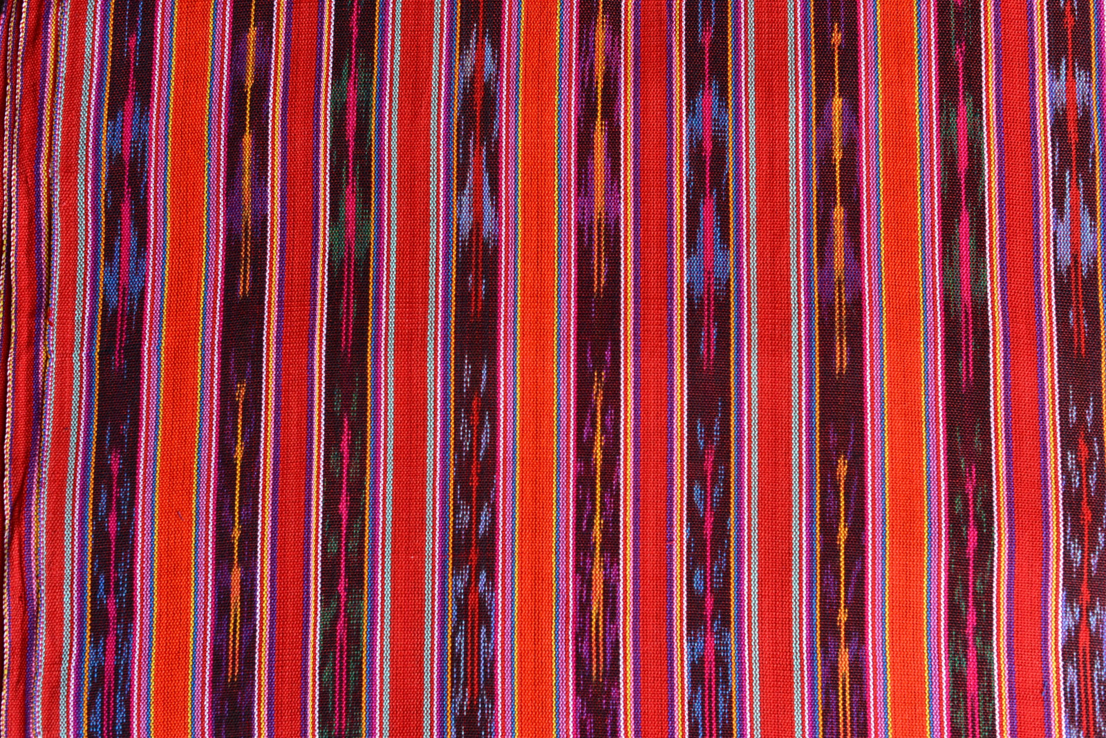 Firefly Path Ikat - Handwoven Cotton Fabric | Lightweight (Sold by the Yard)