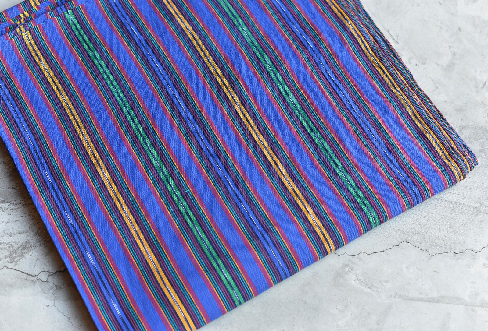 Amethyst Grove Ikat - Handwoven Cotton Fabric | Lightweight (Sold by the Yard)