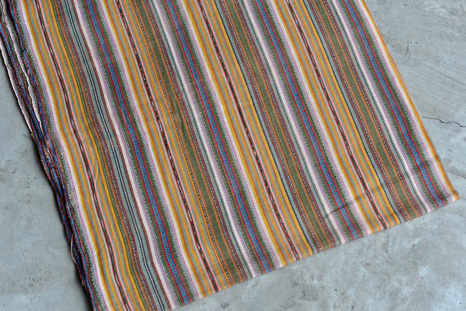 Stonewashed Sand Cotton - Handwoven Cotton Fabric | Lightweight (Sold by the Yard)