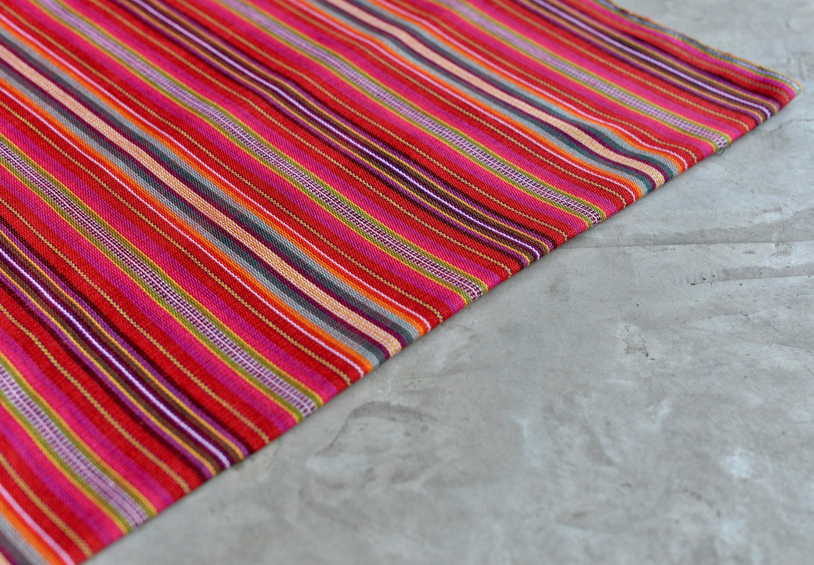 Cardinal Trail Ikat - Handwoven Cotton Fabric | Lightweight (Sold by the Yard)