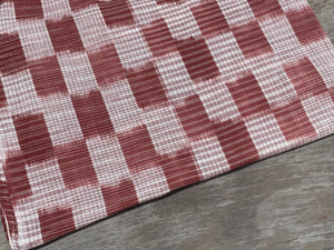 Sierra Plaid Ikat - Handwoven Cotton Fabric | Lightweight (Sold by the Yard)