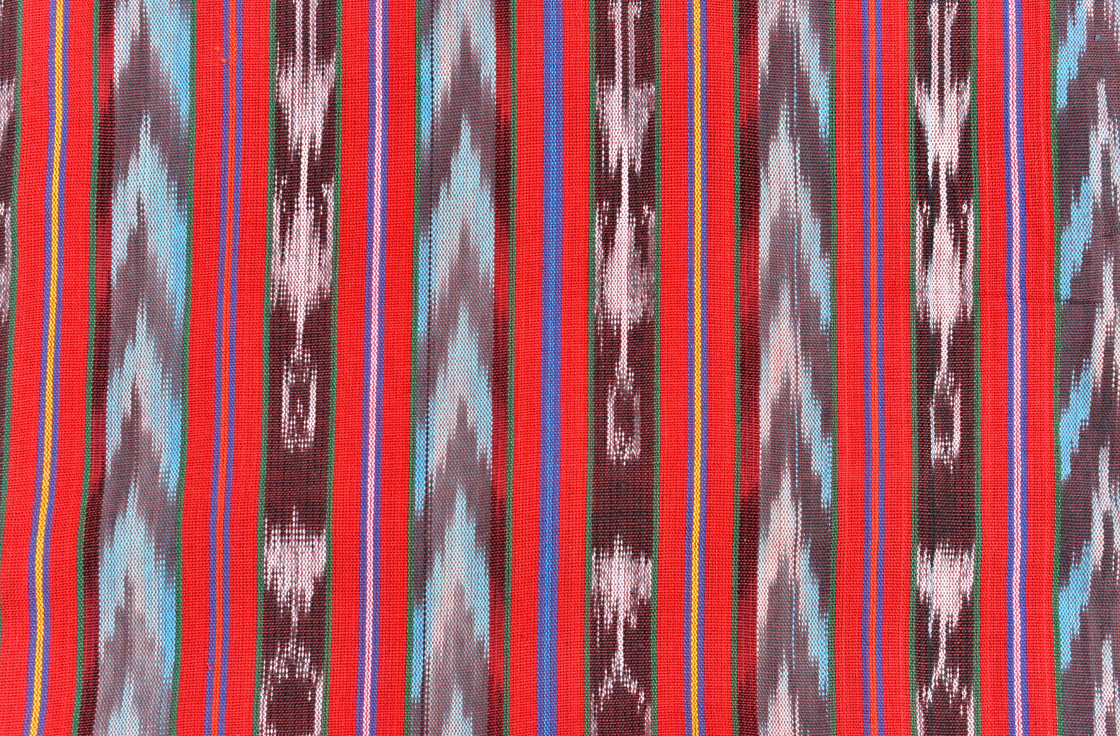 Fireline Ikat - Handwoven Cotton Fabric | Lightweight (Sold by the Yard)