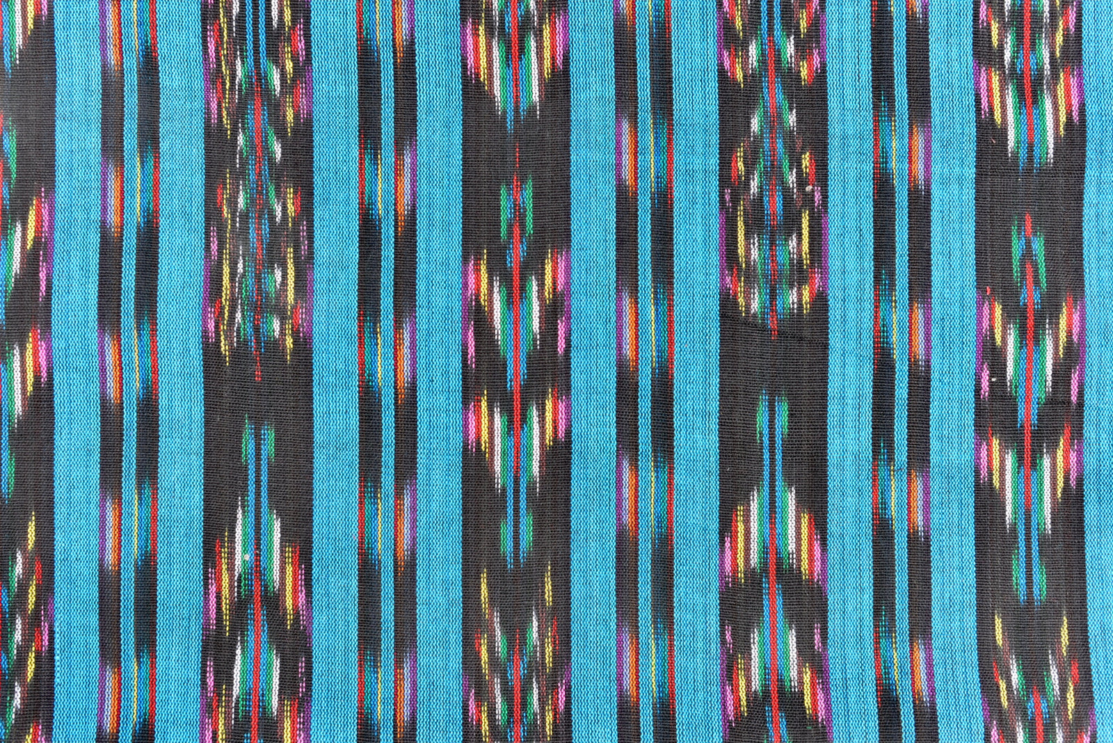 Tropical Tide Ikat - Handwoven Cotton Fabric | Lightweight (Sold by the Yard)