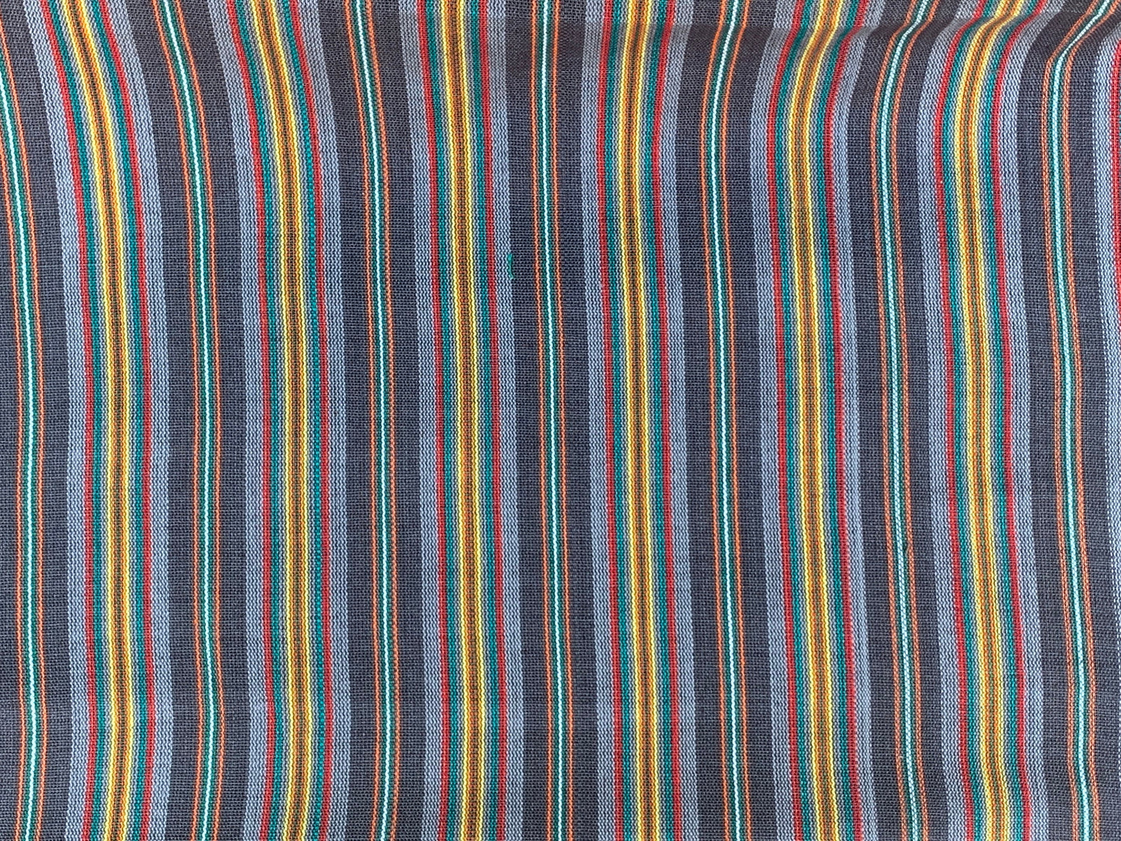 Misty Dawn Stripes - Handwoven Cotton Fabric | Lightweight (Sold by the Yard)