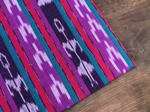Petal Stripe Ikat - Handwoven Cotton Fabric | Lightweight (Sold by the Yard)