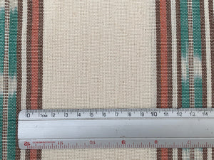 Mint Veil Ikat - Handwoven Cotton Fabric | Lightweight (Sold by the Yard)