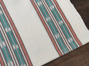 Mint Veil Ikat - Handwoven Cotton Fabric | Lightweight (Sold by the Yard)
