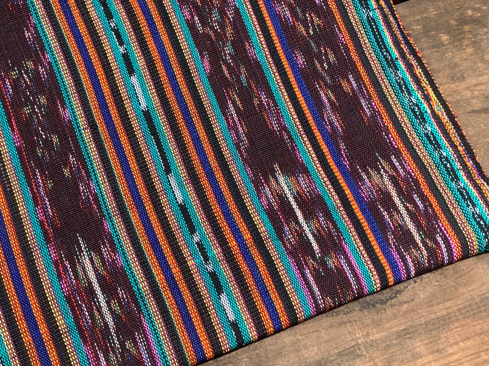 Aurora Veil Ikat - Handwoven Cotton Fabric | Lightweight (Sold by the Yard)
