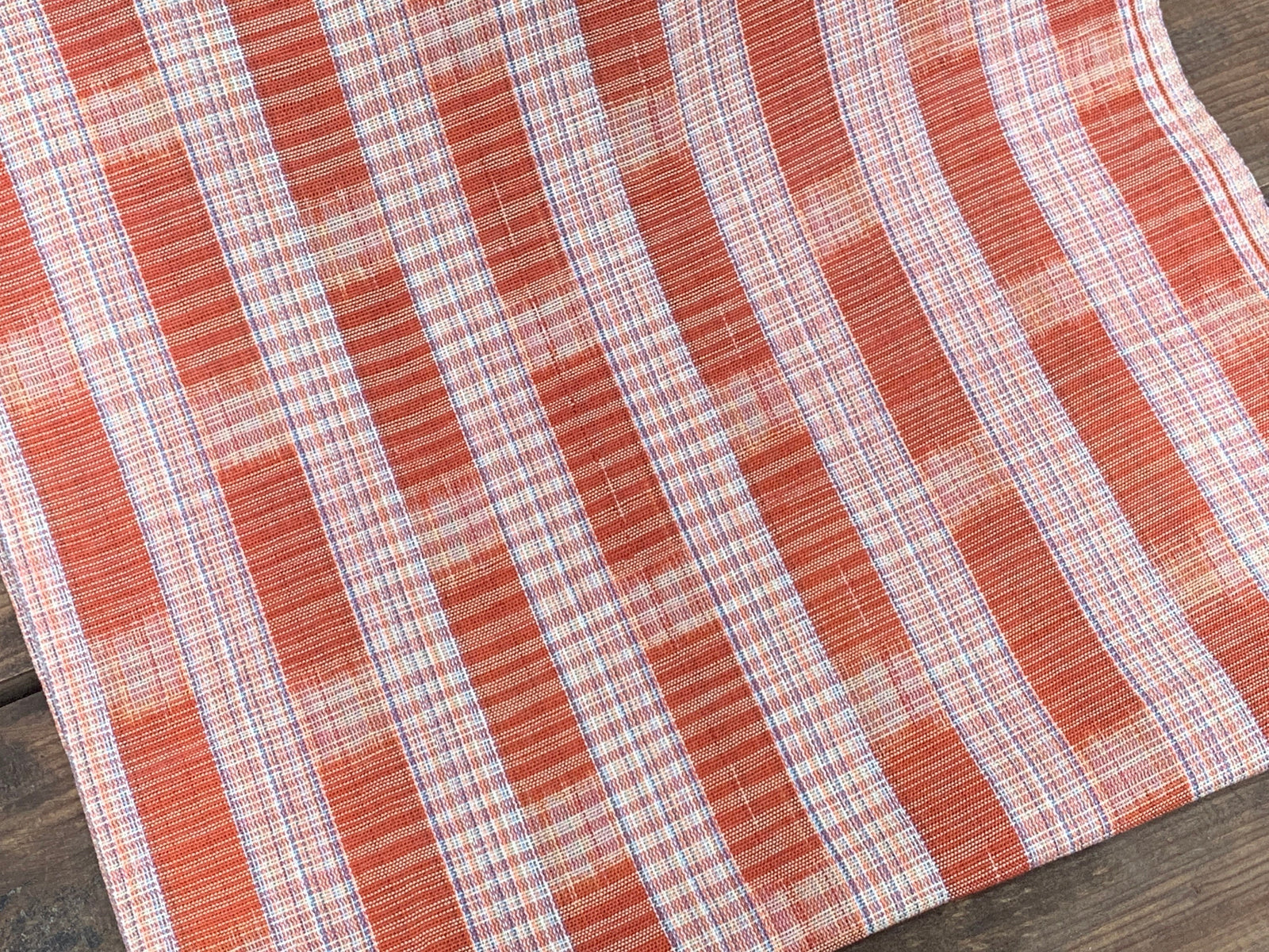 Sienna Loom Ikat - Handwoven Cotton Fabric | Lightweight (Sold by the Yard)