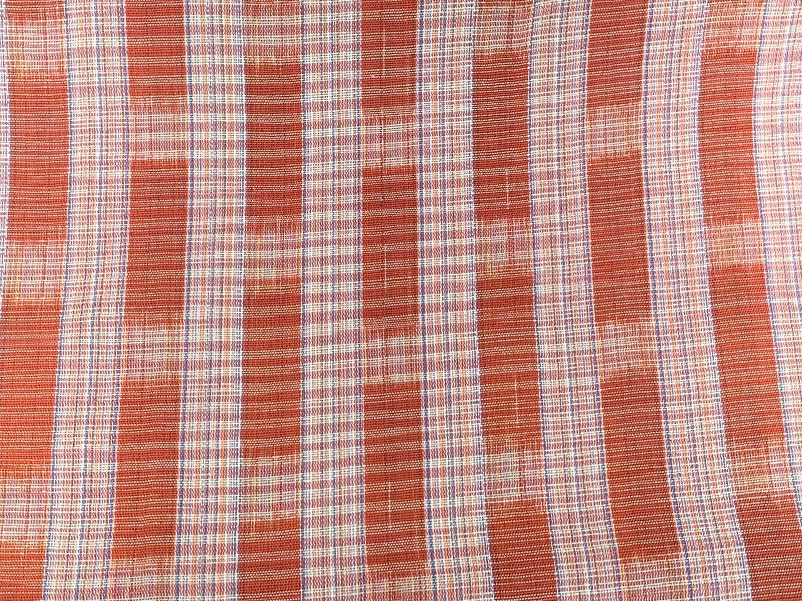 Sienna Loom Ikat - Handwoven Cotton Fabric | Lightweight (Sold by the Yard)