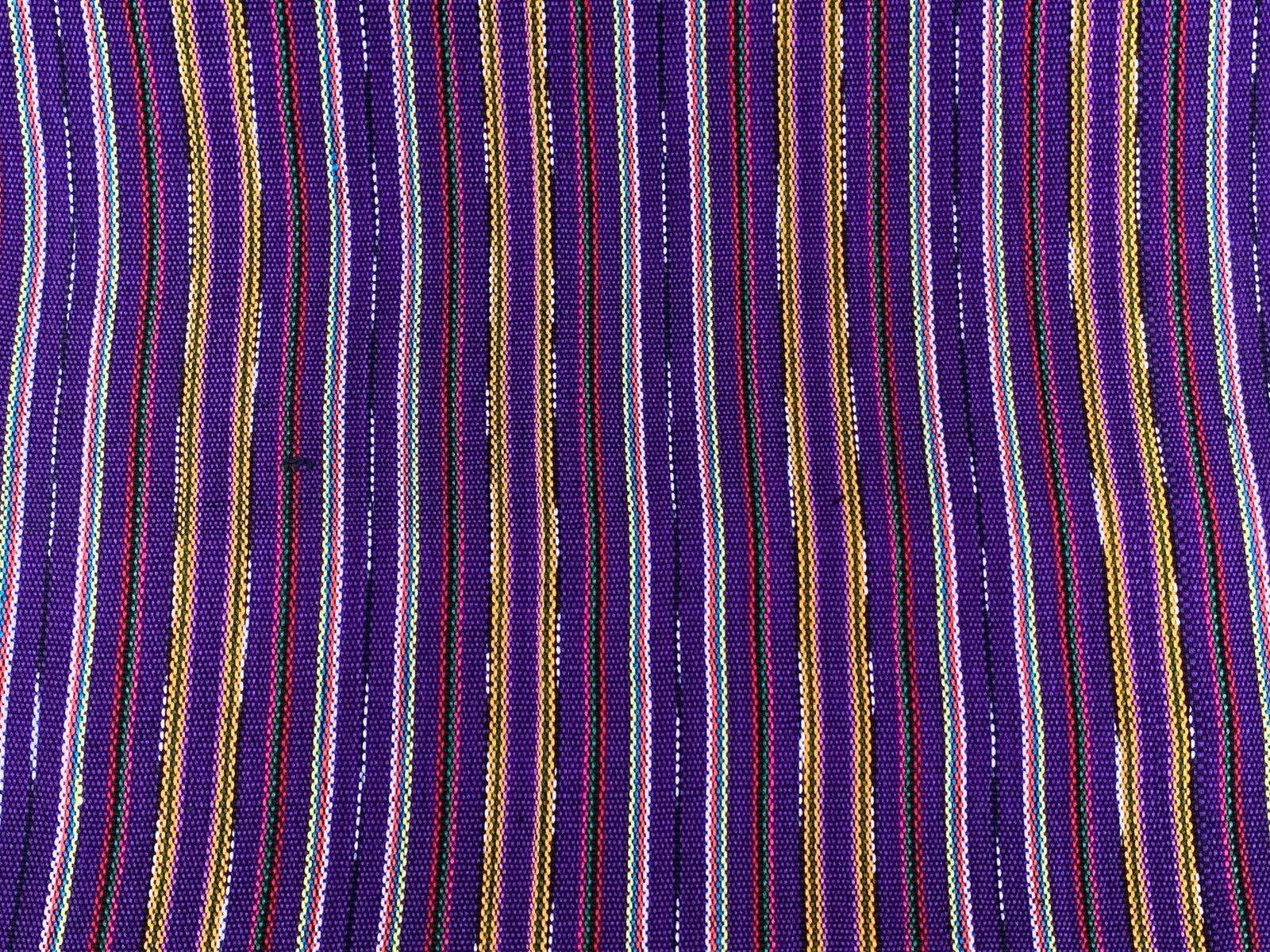 Lavender Glow Stripes - Handwoven Cotton Fabric | Lightweight (Sold by the Yard)