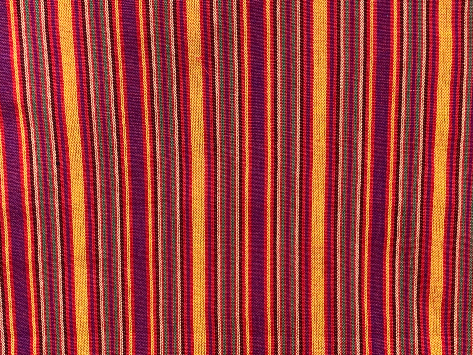 Sunbeam Stripe Ikat - Handwoven Cotton Fabric | Lightweight (Sold by the Yard)
