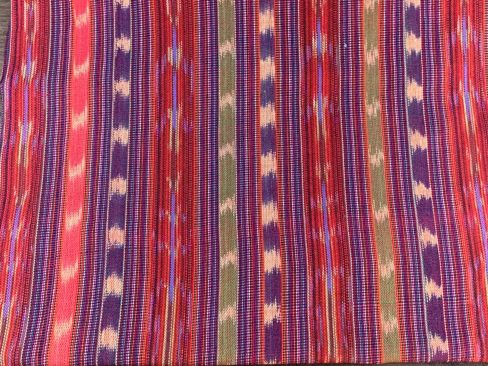Festival Stripe Ikat - Handwoven Cotton Fabric | Lightweight (Sold by the Yard)