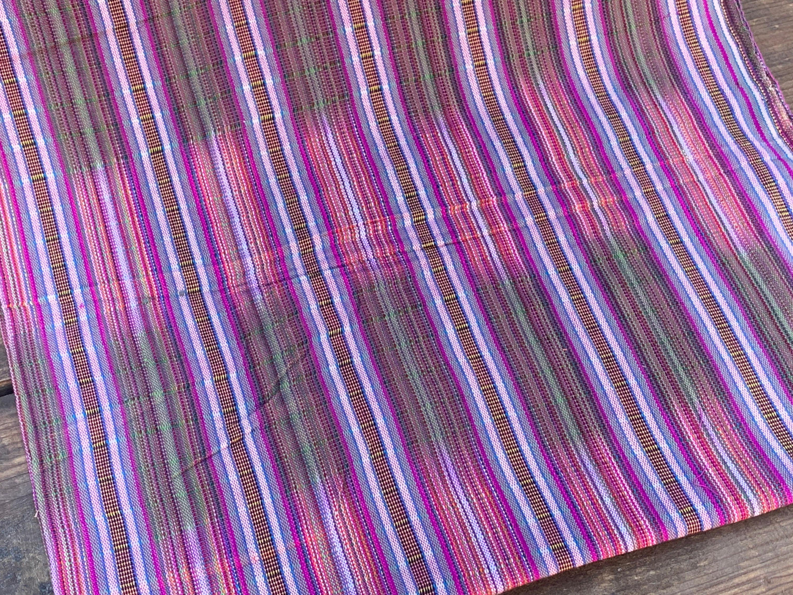 Petal Dusk Ikat - Handwoven Cotton Fabric | Lightweight (Sold by the Yard)