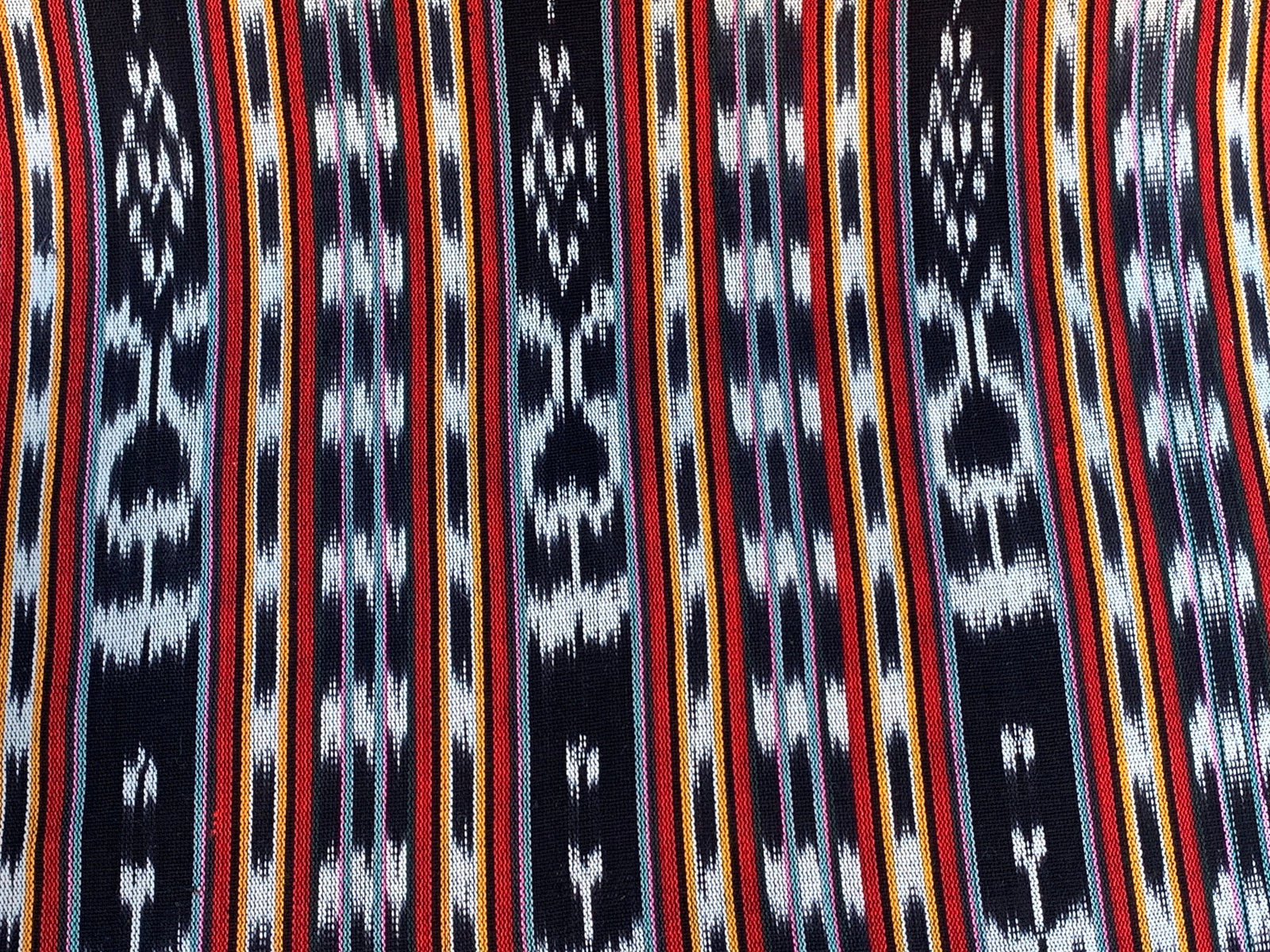 Solar Path Ikat - Handwoven Cotton Fabric | Lightweight (Sold by the Yard)