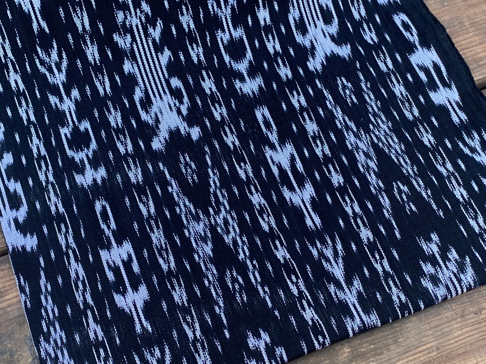 Eclipse Ikat - Handwoven Cotton Fabric | Lightweight (Sold by the Yard)