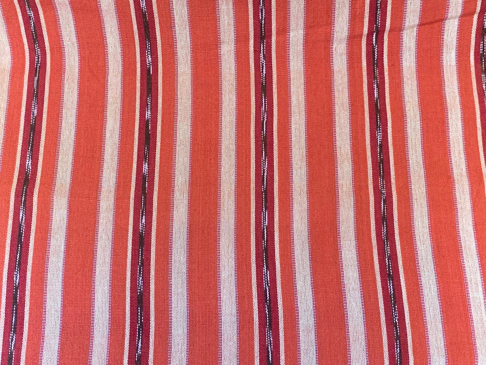 Coral Drift Ikat - Handwoven Cotton Fabric | Lightweight (Sold by the Yard)