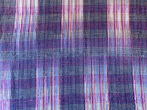 Rose Quartz Ikat - Handwoven Cotton Fabric | Lightweight (Sold by the Yard)
