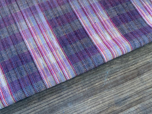 Rose Quartz Ikat - Handwoven Cotton Fabric | Lightweight (Sold by the Yard)