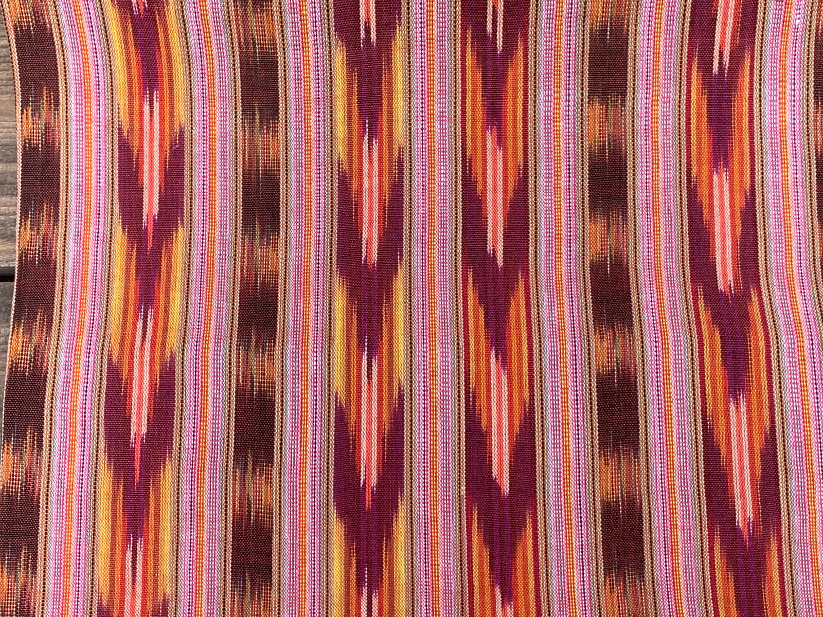 Torchlight Ikat - Handwoven Cotton Fabric | Lightweight (Sold by the Yard)