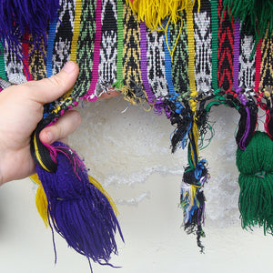 Vintage Rebozo hand-woven in Guatemala