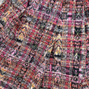 Red Vintage Corte Fabric